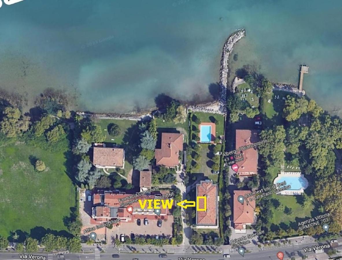 Casa Lugana 9 - Monolocale Con Piscina Fronte Lago Sirmione Exterior photo